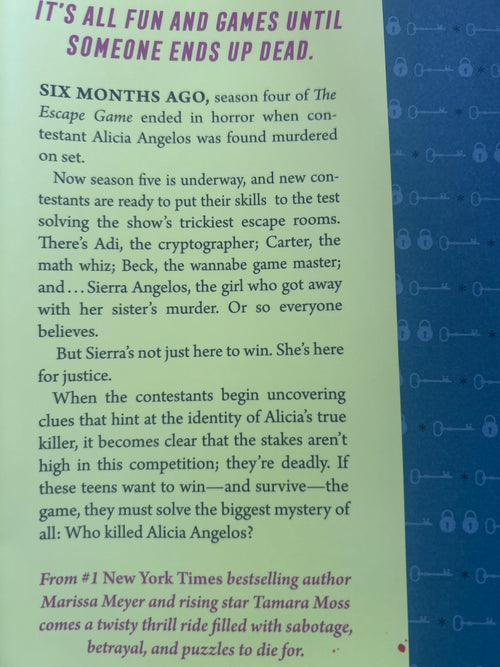 The Escape Game- Marissa Meyer & Tamara Moss